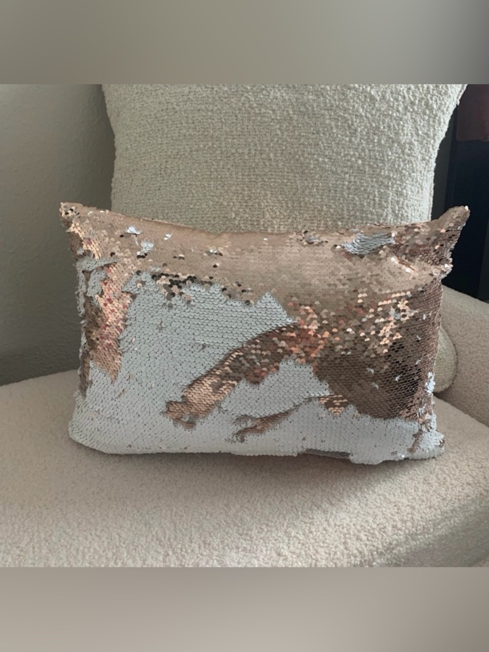 Sequin Flip Throw Pillow